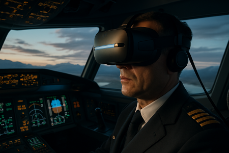 VR pilot training